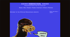 Desktop Screenshot of hobosexualband.com